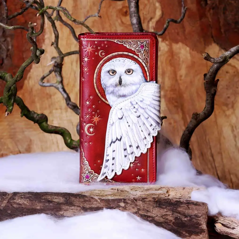 Magical Flight Red Embossed Wallet - Figurine